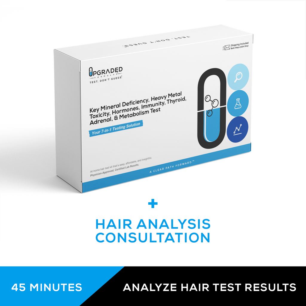Htma Hair Test Kit | Mineral Deficiency, Heavy Metals, & Metabolism Analysis