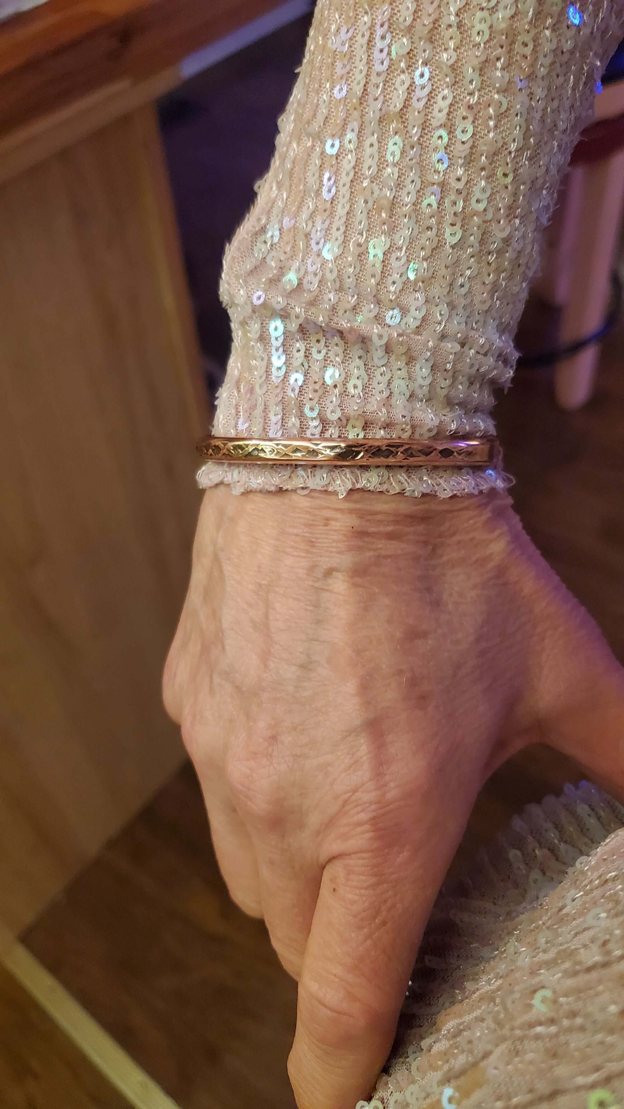 Bracelet | Handmade 2 Ounce 6 Gauge Copper Hammered Bigga