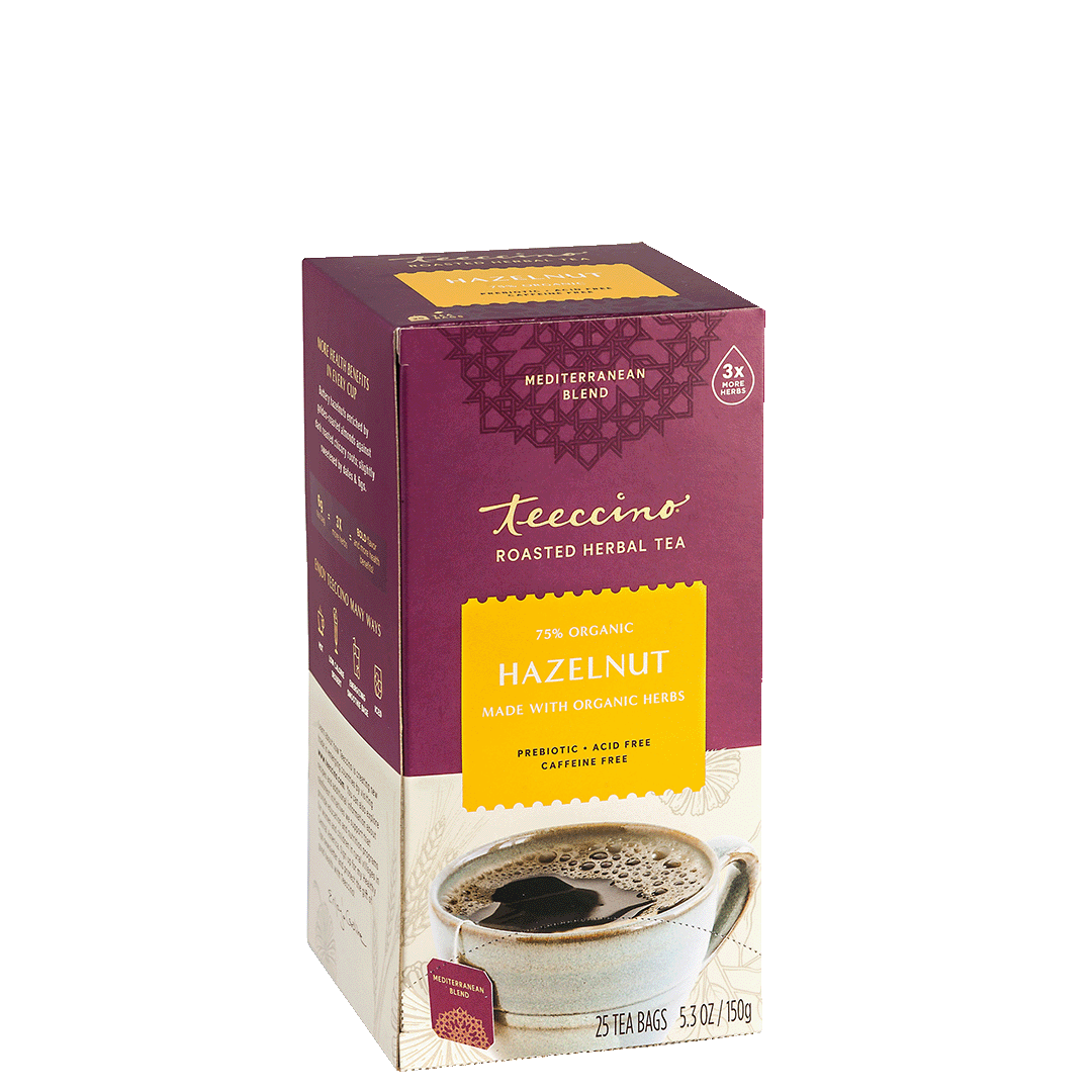 Té de hierbas tostado de avellana