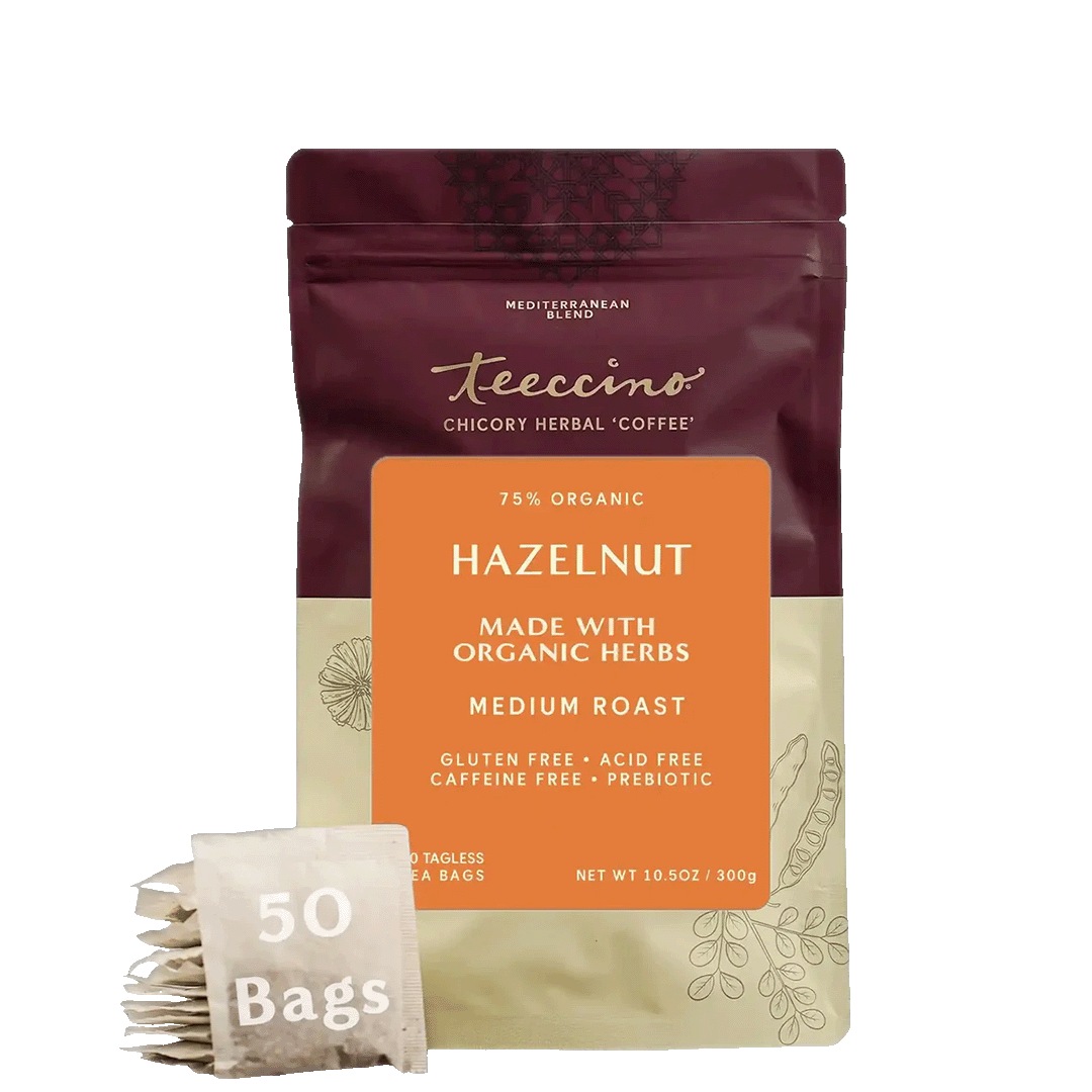 Té de hierbas tostado de avellana