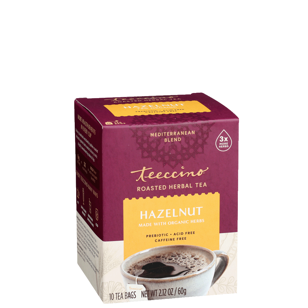 Té de hierbas tostado de avellana