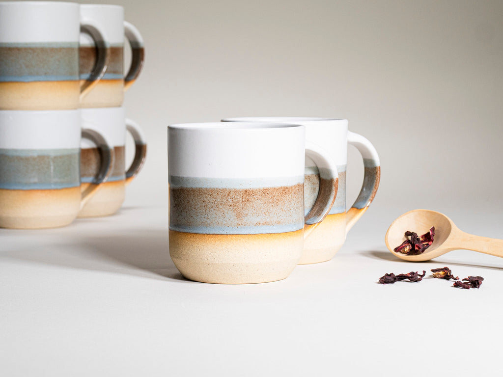 Tea | Ceramic Coffee Tea Mug with Handle Brown