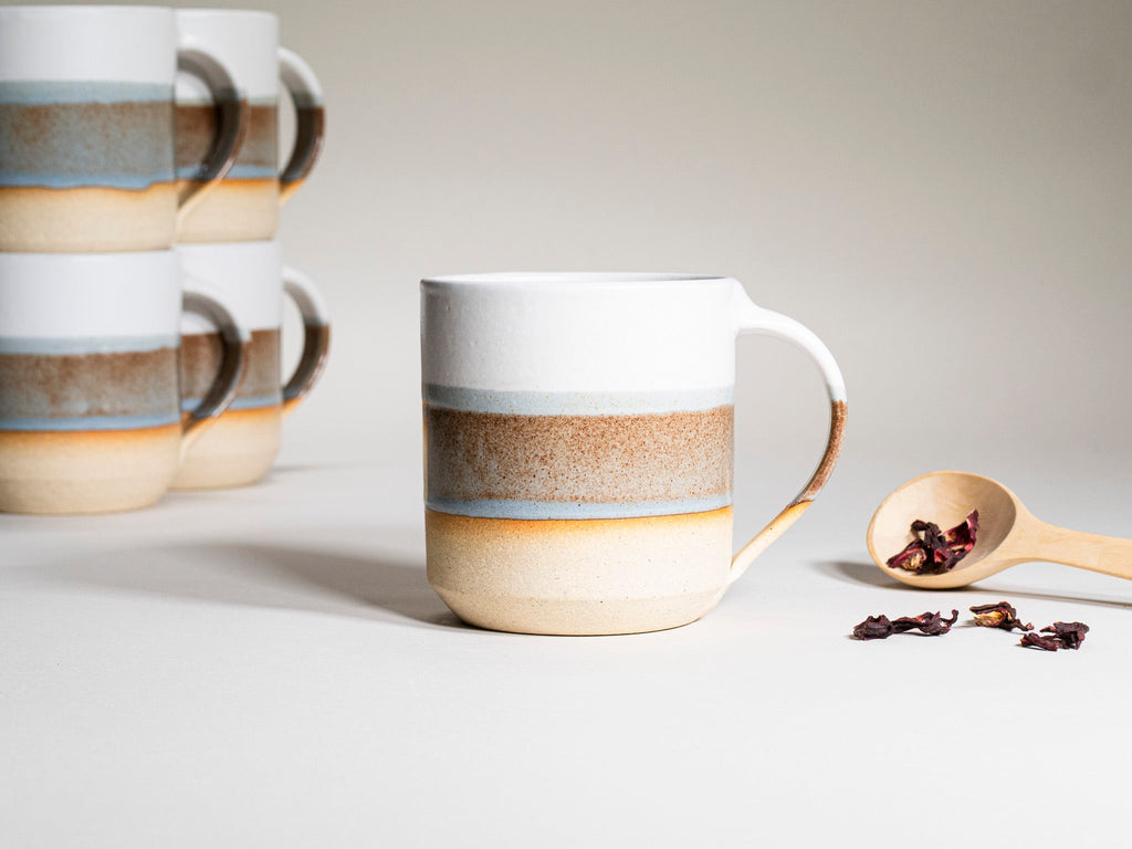 Tea | Ceramic Coffee Tea Mug with Handle Brown