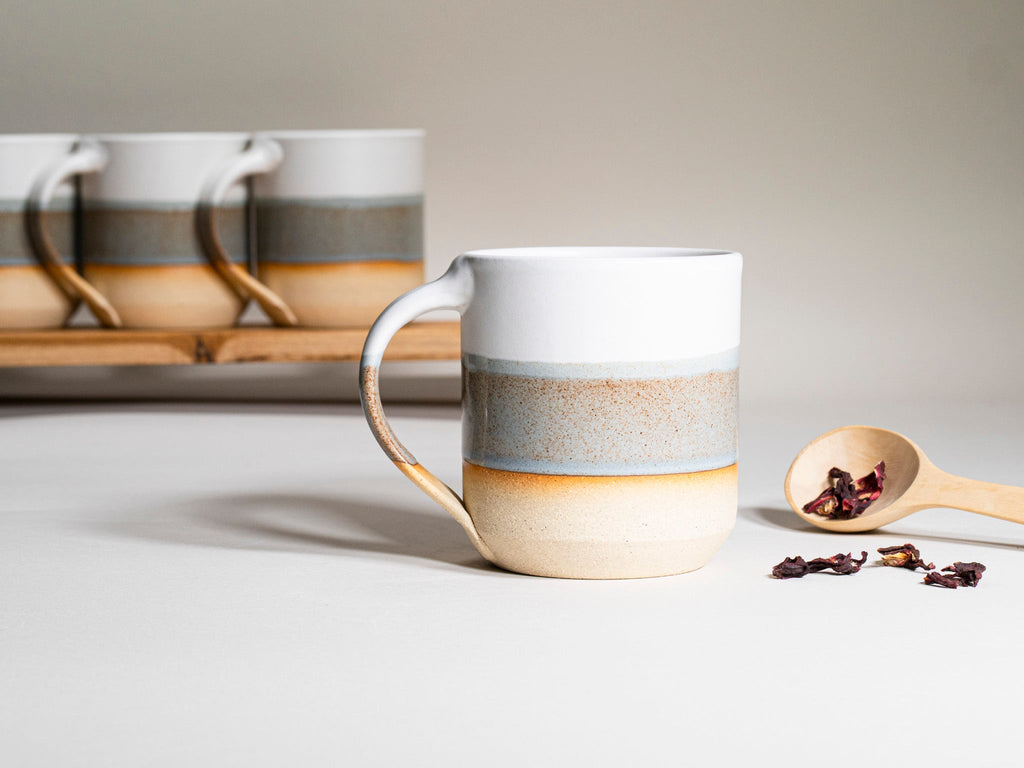 Tea | Ceramic Coffee Tea Mug with Handle Brown