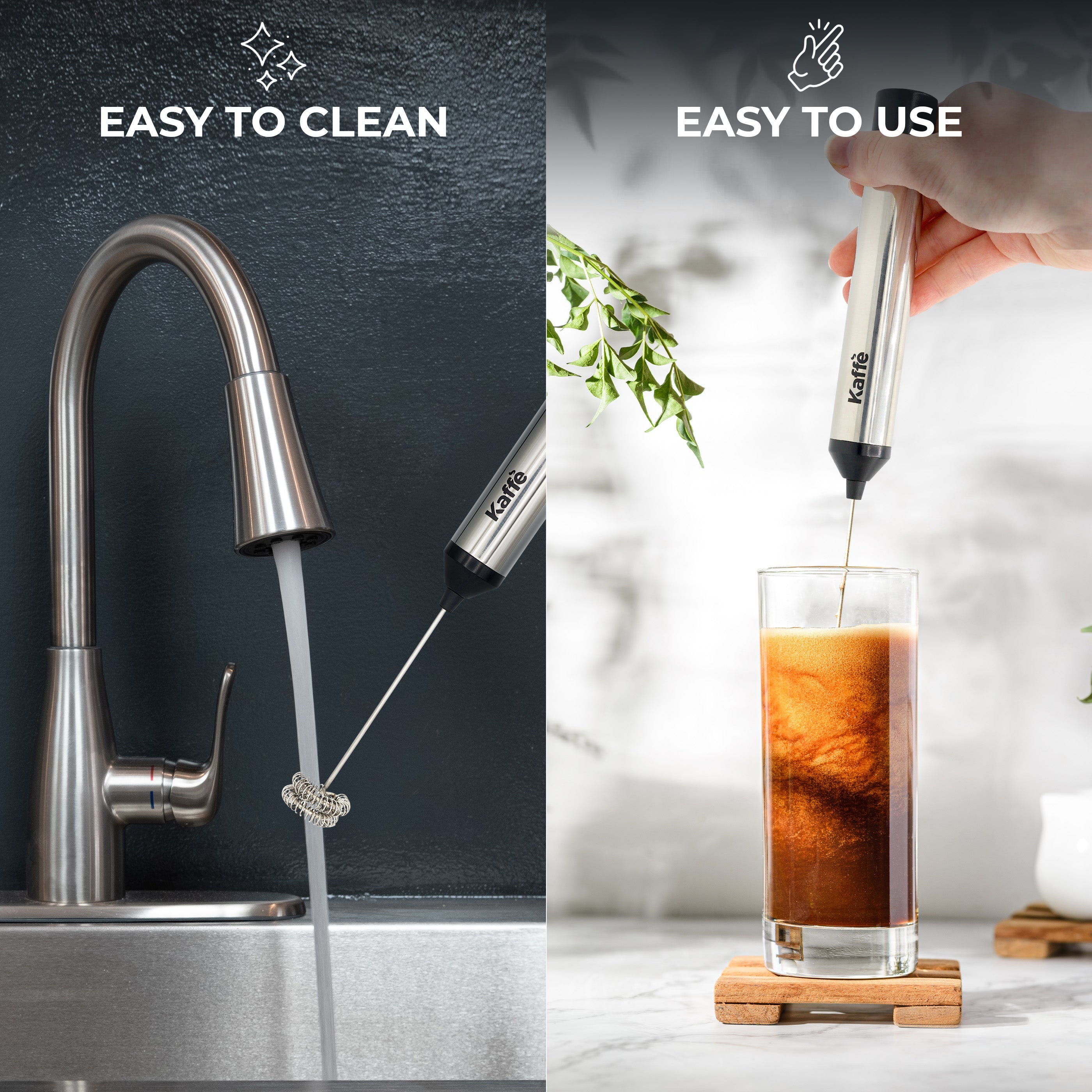 Milk Frother | Handheld Milk Frother (usb Rechargeable), Kf6022ns