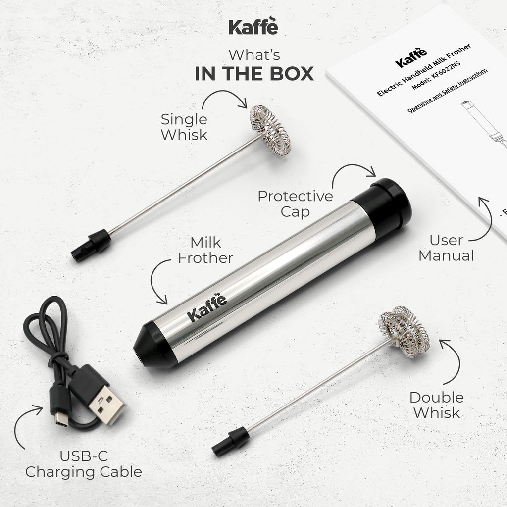 Milk Frother | Handheld Milk Frother (usb Rechargeable), Kf6022ns
