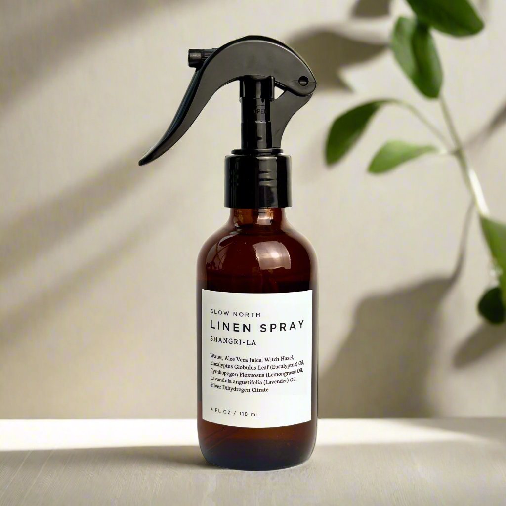 Linen Spray Shangri La Eucalyptus Lavender Lemongrass