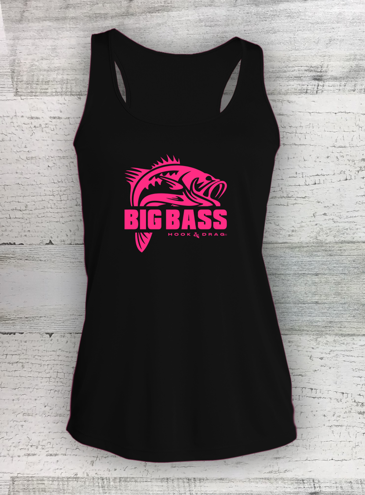 Pescados HD - Retro Moderno - Camiseta sin mangas de competición Racerback para mujer - Siluro, Lucioperca, Mojarra y Lubina