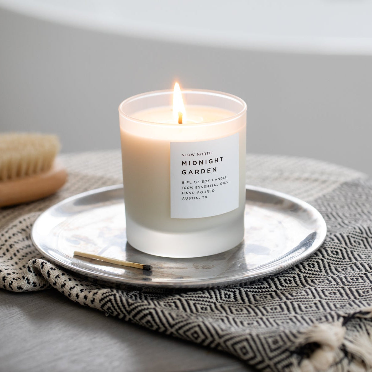 Midnight Garden Signature Candle Lavender Rosemary Geranium