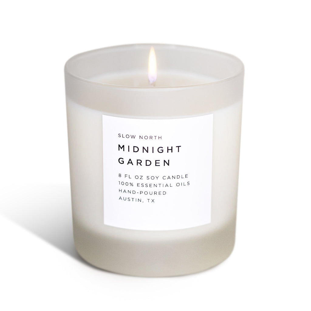Midnight Garden Signature Candle Lavender Rosemary Geranium