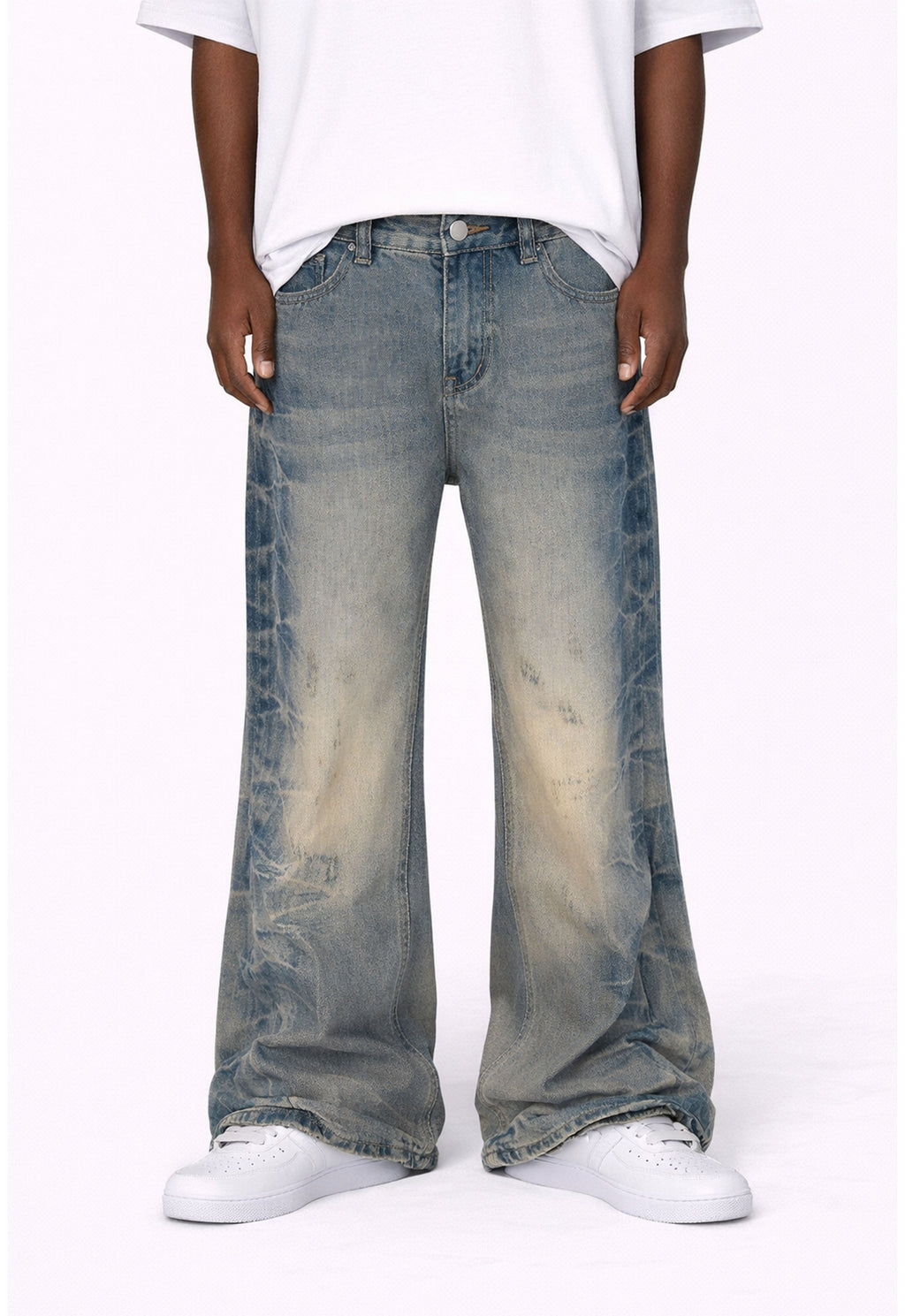 Ripple Flare Denim
