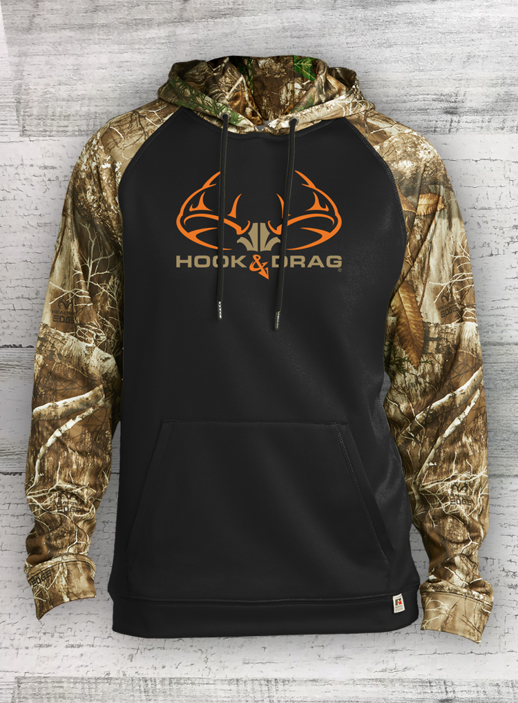 HD Big Buck - Russell Outdoorsâ„¢ Realtree® Performance Colorblock Pullover Hoodie