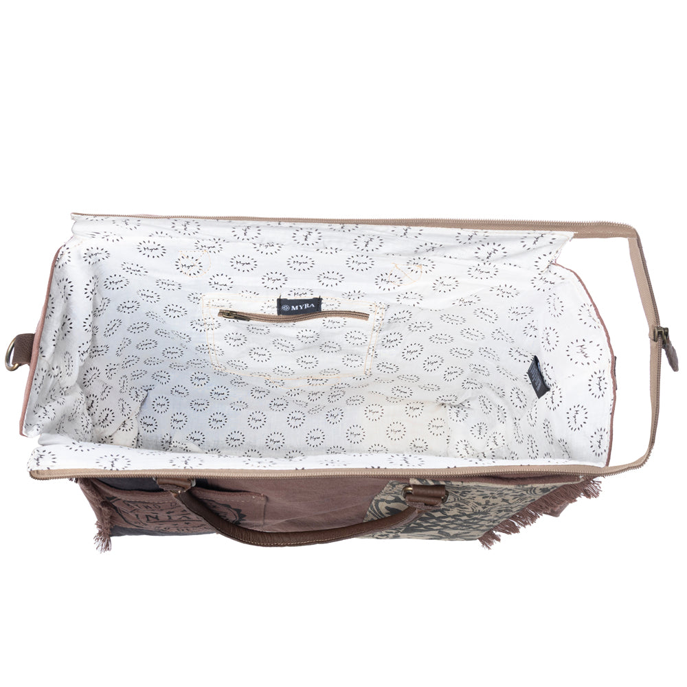 Bag | Retro Print Weekender Bag