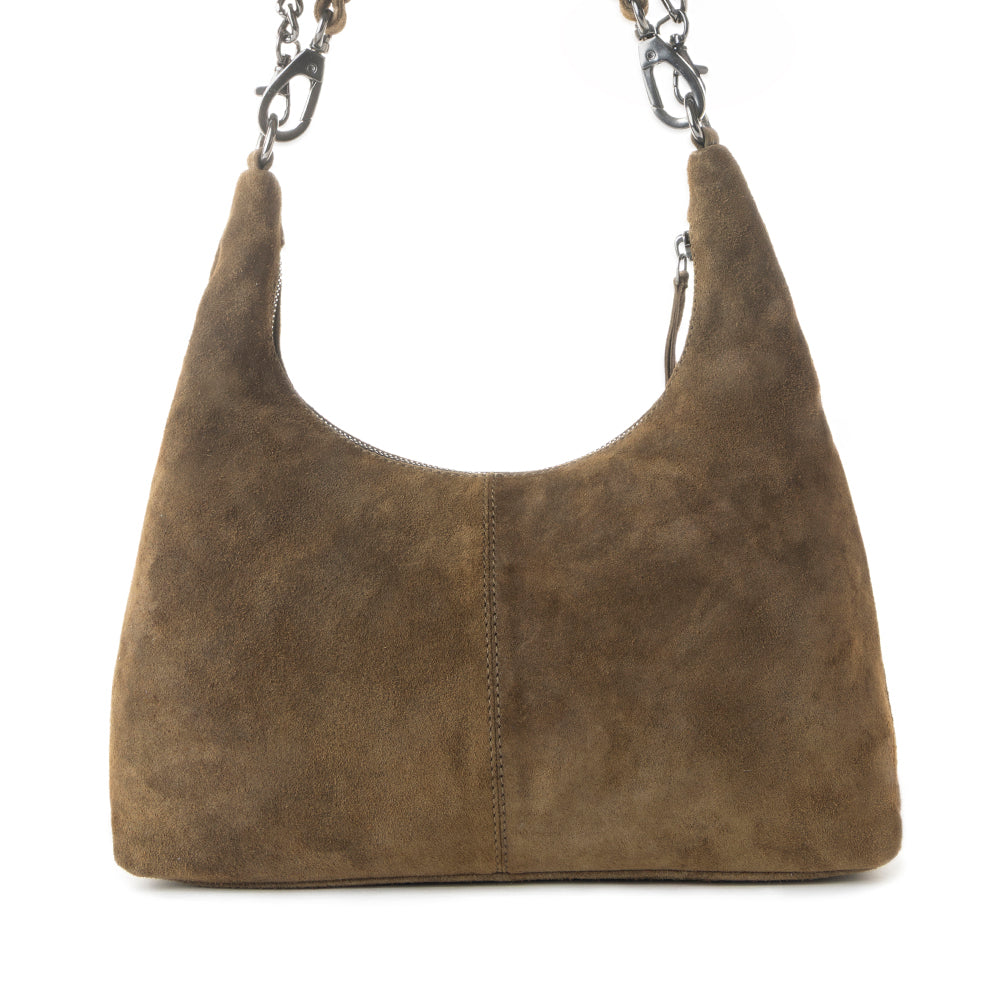 Leather & Hair on Bag | Myra Juniper Trail Genuine Suede Bag for Women