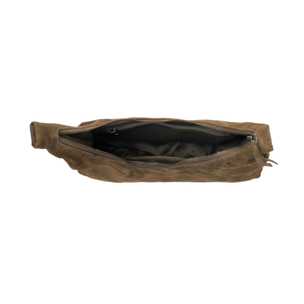 Leather & Hair on Bag | Myra Juniper Trail Genuine Suede Bag for Women