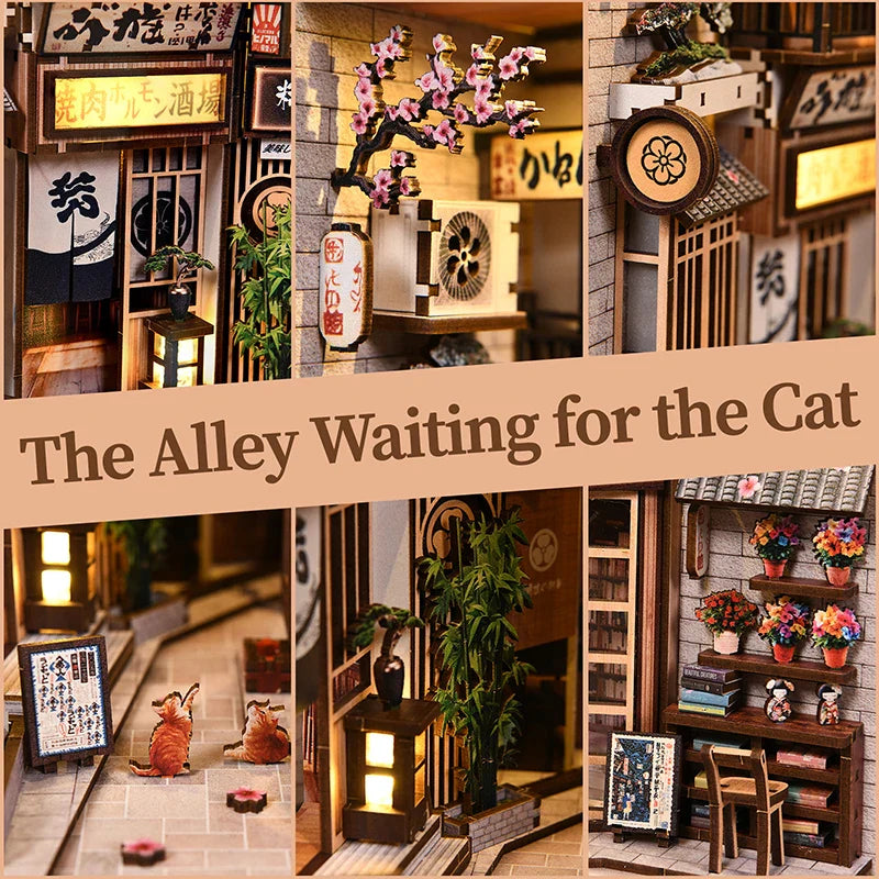 Product | Cat's Alley Diy Miniature House