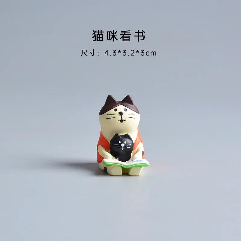 Minitures | Zakka Miniatures Study Bookcase Home Decor Cute Cartoon