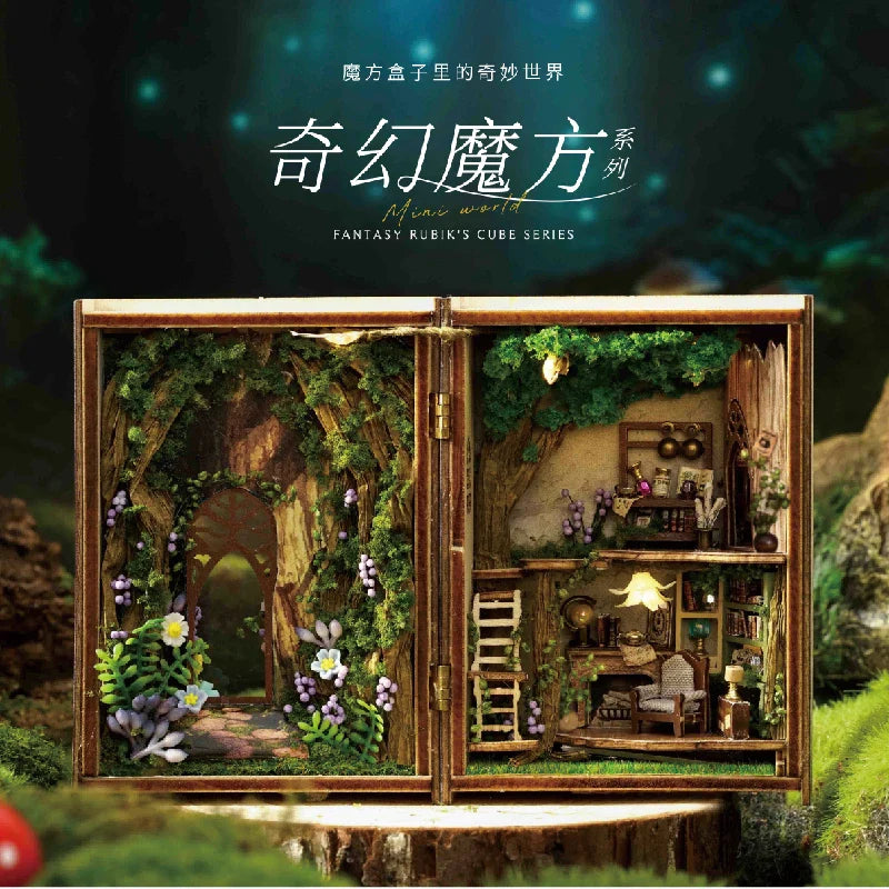 Product | Diy Mini Magic Cube Book House –forest Wonderla