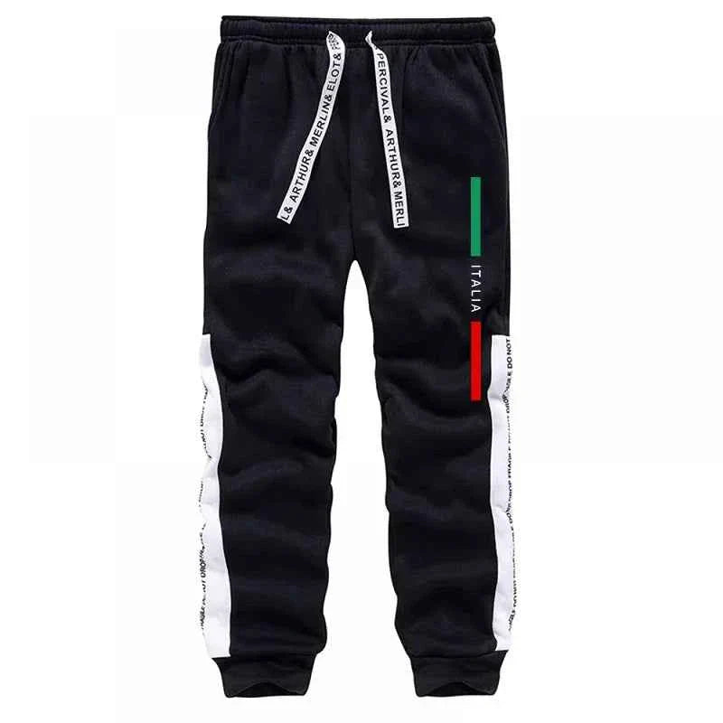 Men's Casual Print Tracksuit Hoodie
