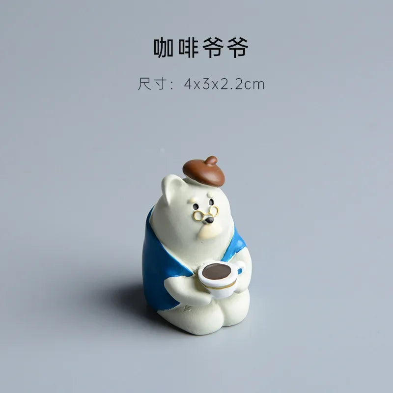 Minitures | Zakka Miniatures Study Bookcase Home Decor Cute Cartoon