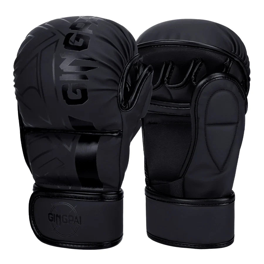 MMA Boxing Gloves Half Finger Training Equipment