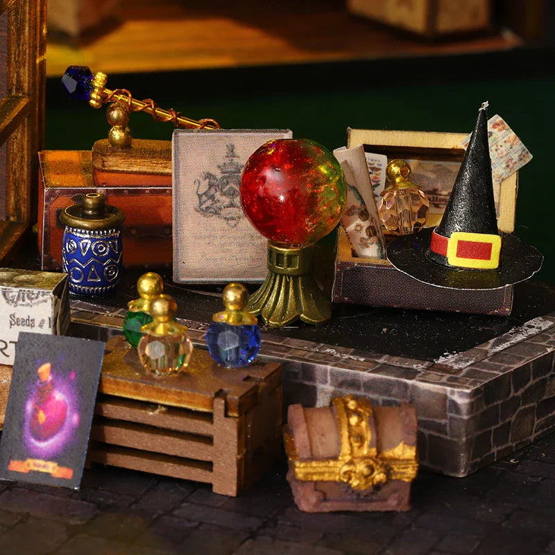 Product | Diy Miniature Magic Treasure House Book Nook