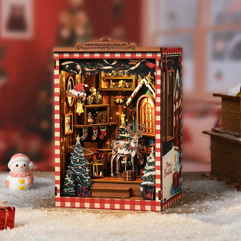 Product | Snow Globe Diy Miniature Book Nook