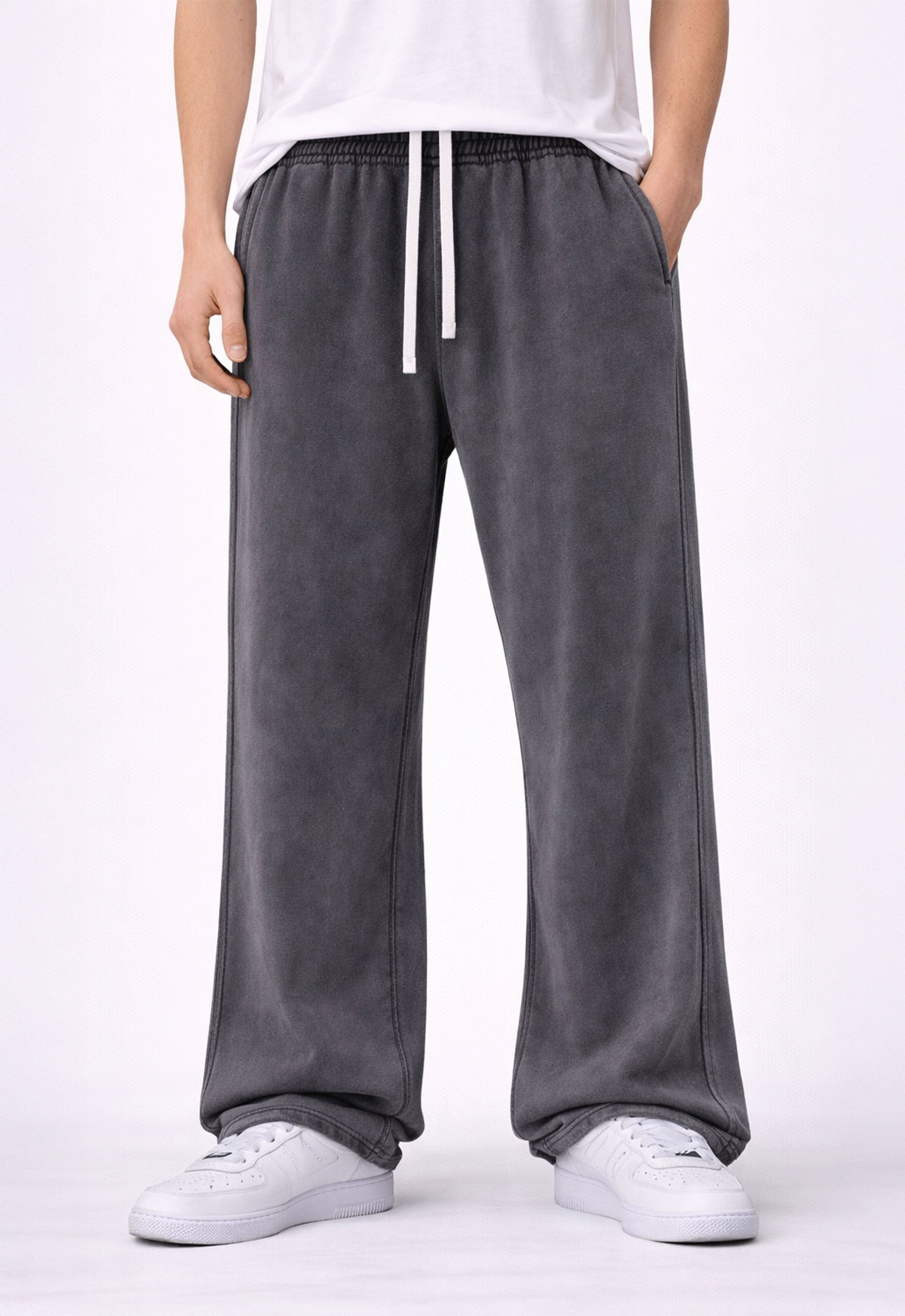 Charcoal Over Dye Sweatpants