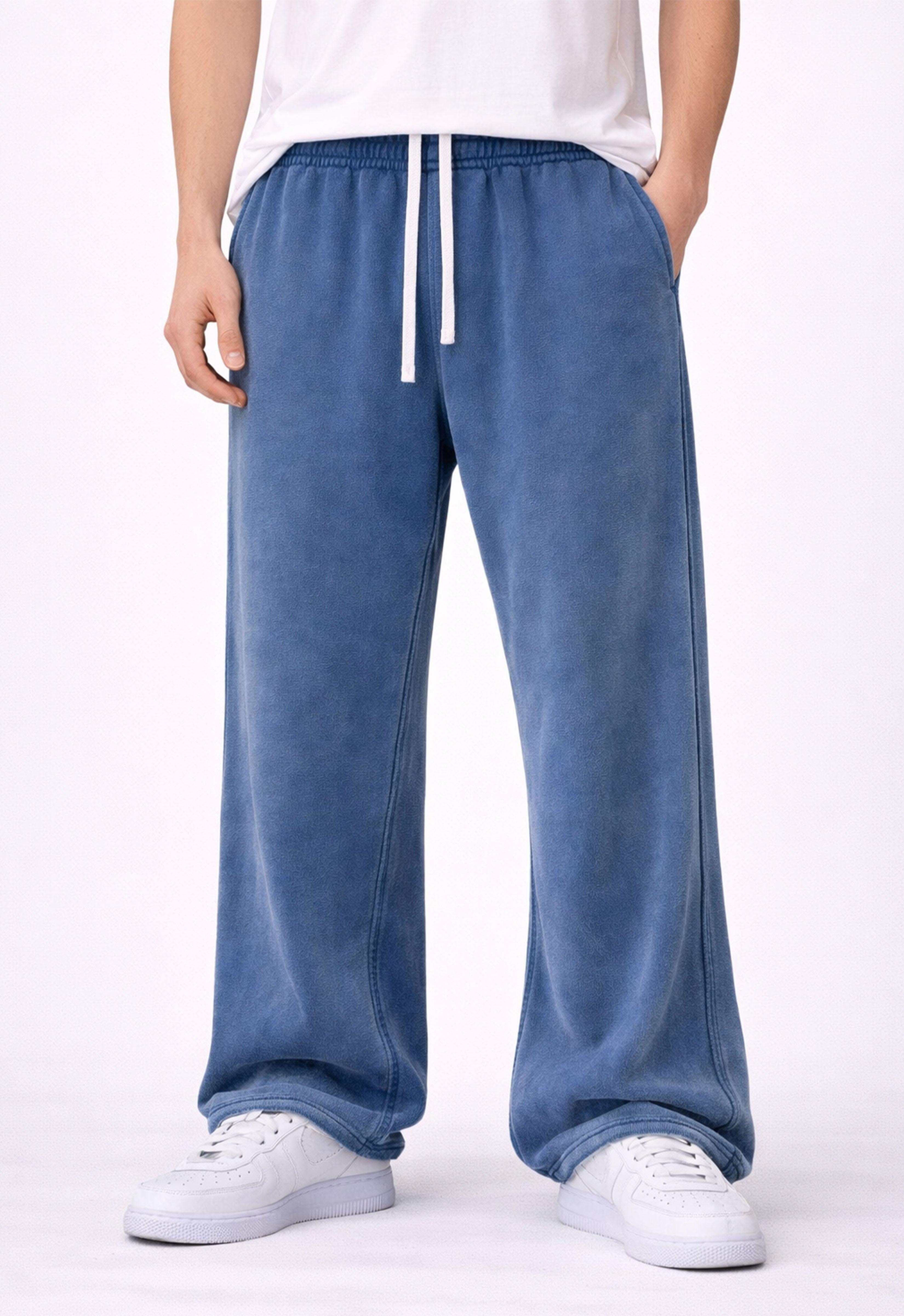 Royal Over Dye Sweatpants