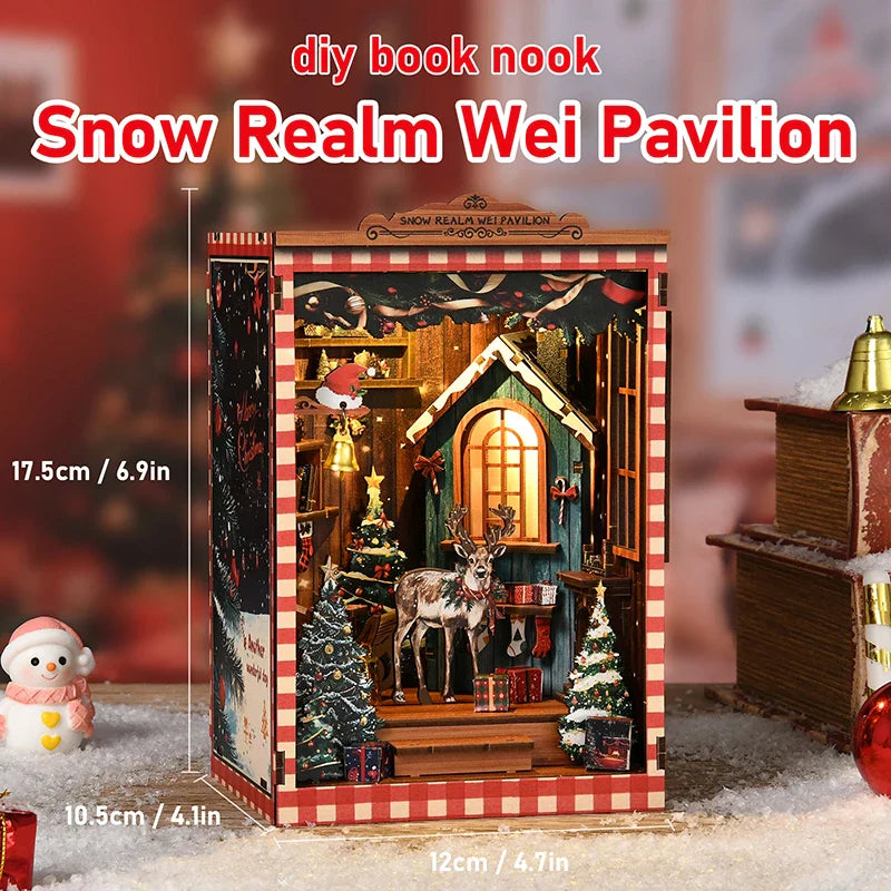 Product | Snow Globe Diy Miniature Book Nook