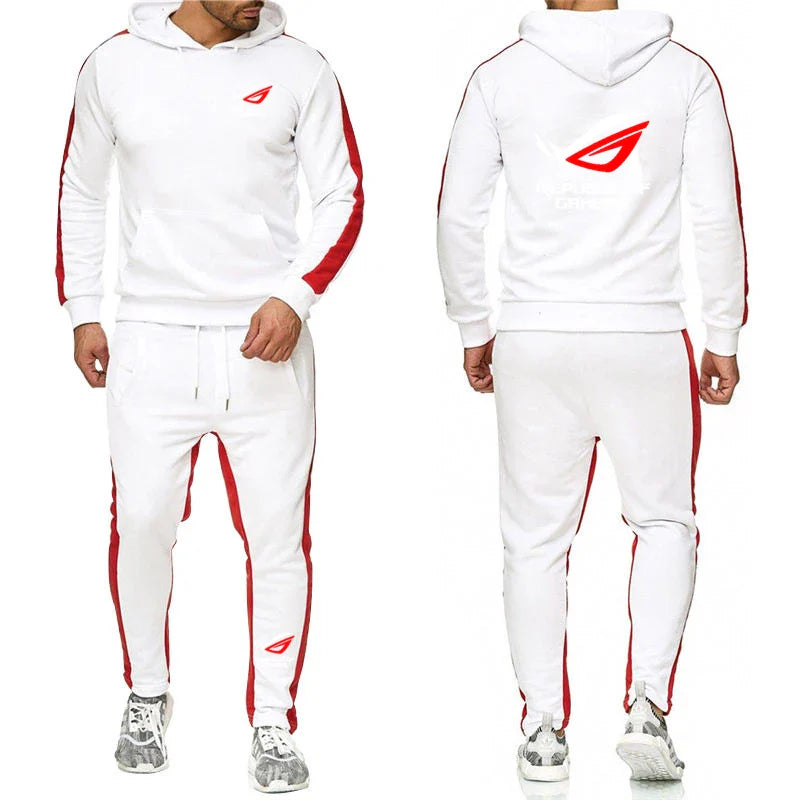 ROG Men's Fleece Tracksuit Jogger Set