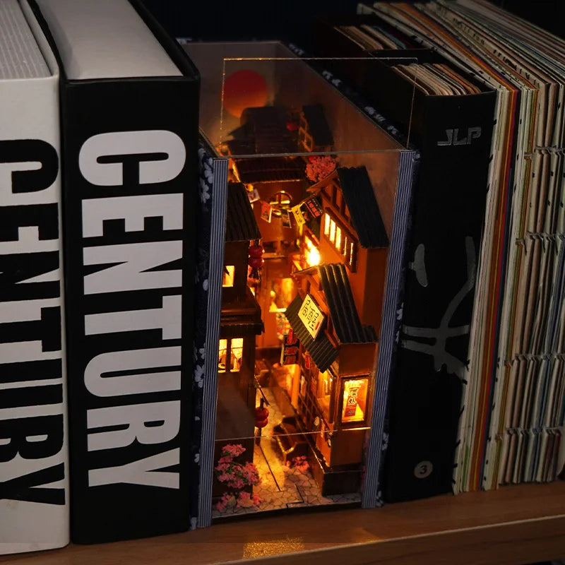 1pc,DIY Book Nook Kit,Assembly Model Kit,Bookshelf Decor,Home Decor Micro Model,The perfect gift for teenagers and adults is a DIY book nook kit selected for bookshelf displays, craft projects, model building, reading nooks, book lover gifts, and miniature collectors. Details from the listing include Wood. A strong fit for book lovers, crafters, model builders, miniature collectors, and shoppers who enjoy shelf decor. Available color options help shoppers choose the right version from the listing variants.
