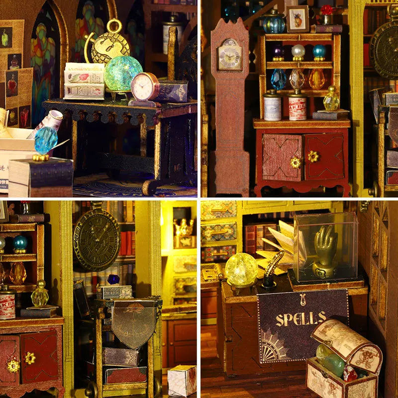 Product | Diy Miniature Magic Treasure House Book Nook