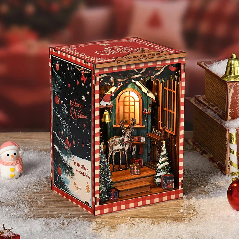 Product | Snow Globe Diy Miniature Book Nook