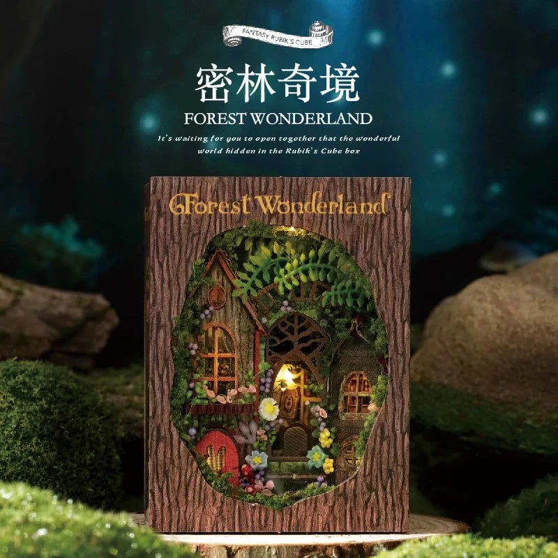 Product | Diy Mini Magic Cube Book House –forest Wonderla