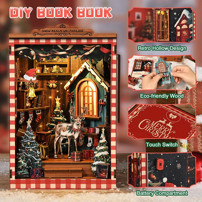 Product | Snow Globe Diy Miniature Book Nook