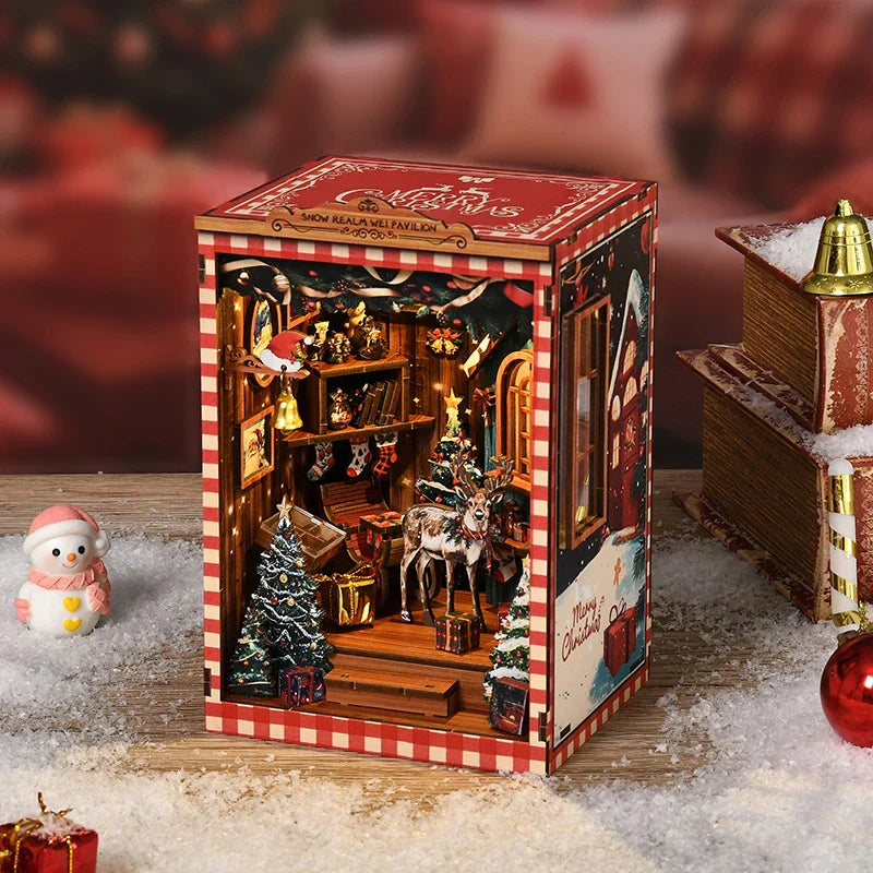 Product | Snow Globe Diy Miniature Book Nook