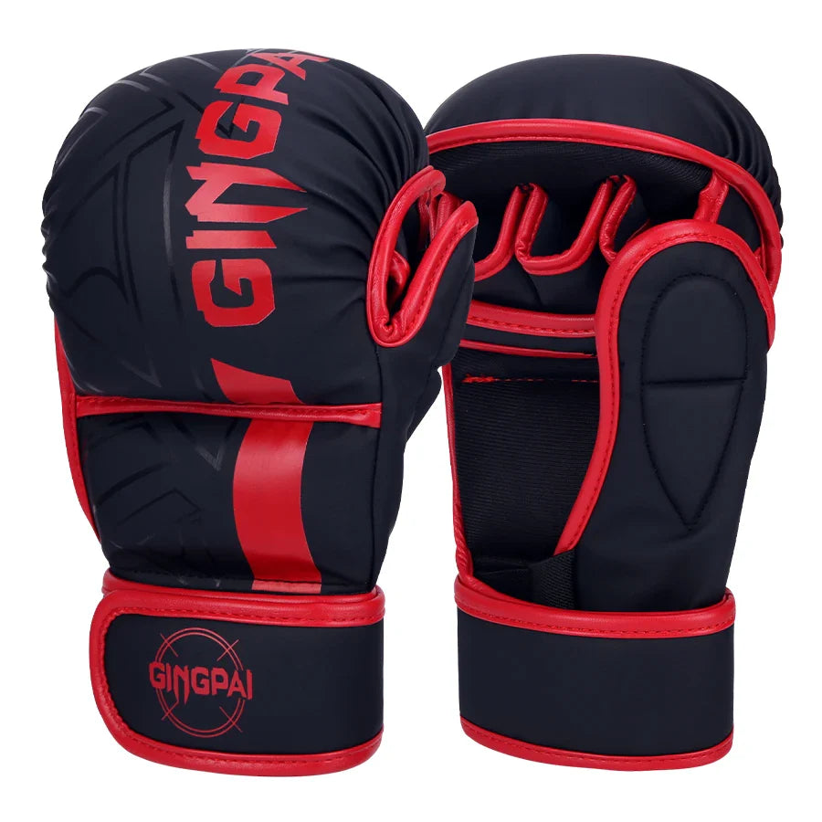 MMA Boxing Gloves Half Finger Training Equipment
