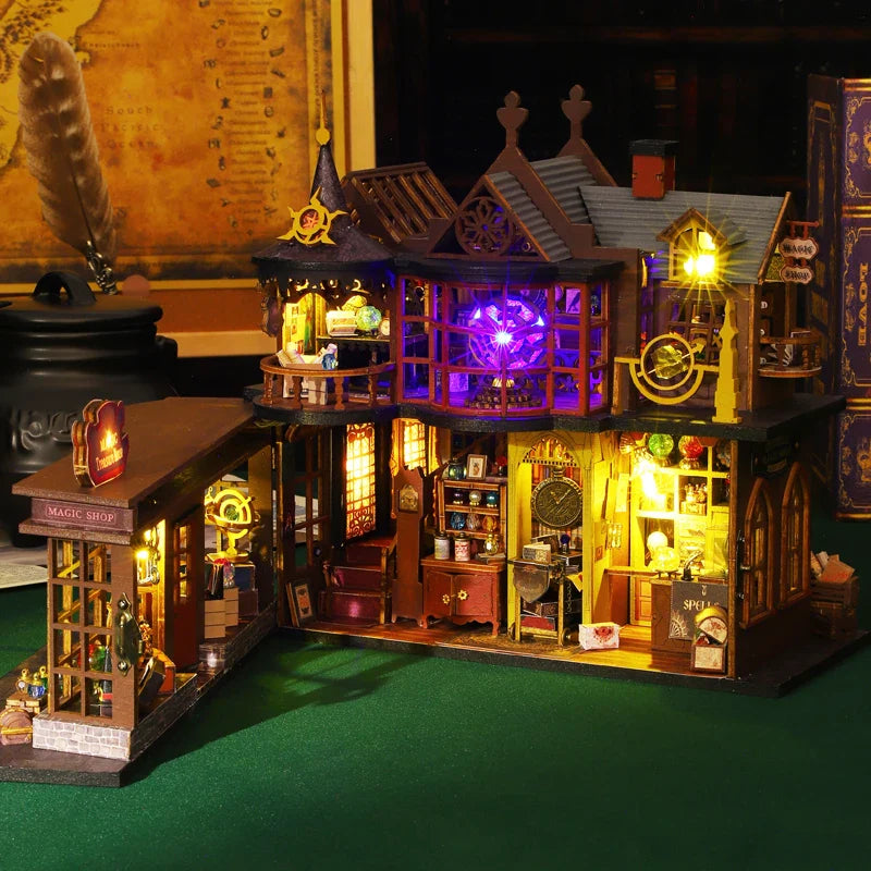 Product | Diy Miniature Magic Treasure House Book Nook