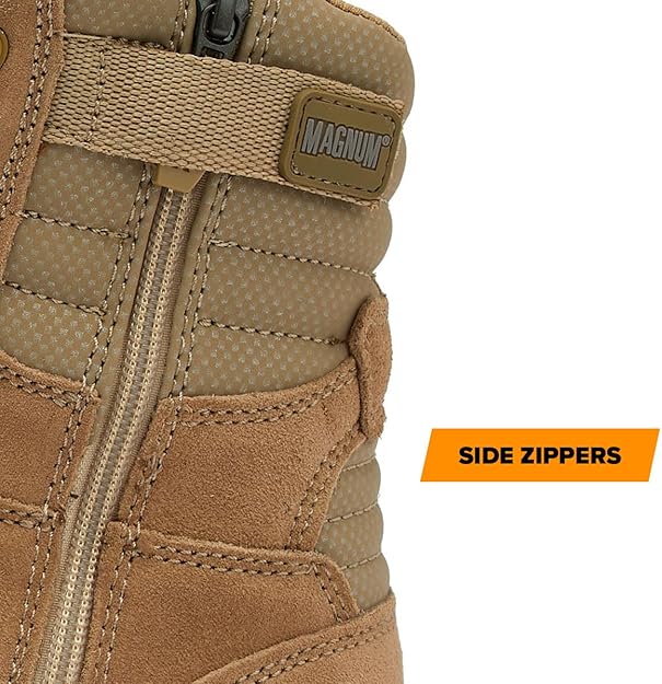 Mag Storm 8 Desert Military Tactical Boot Sz Wp