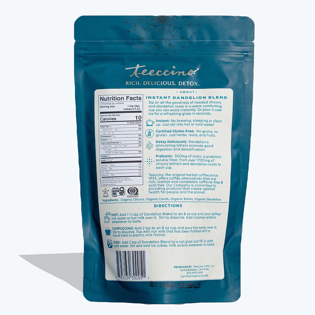 Café de Diente de León Herbal Instantáneo