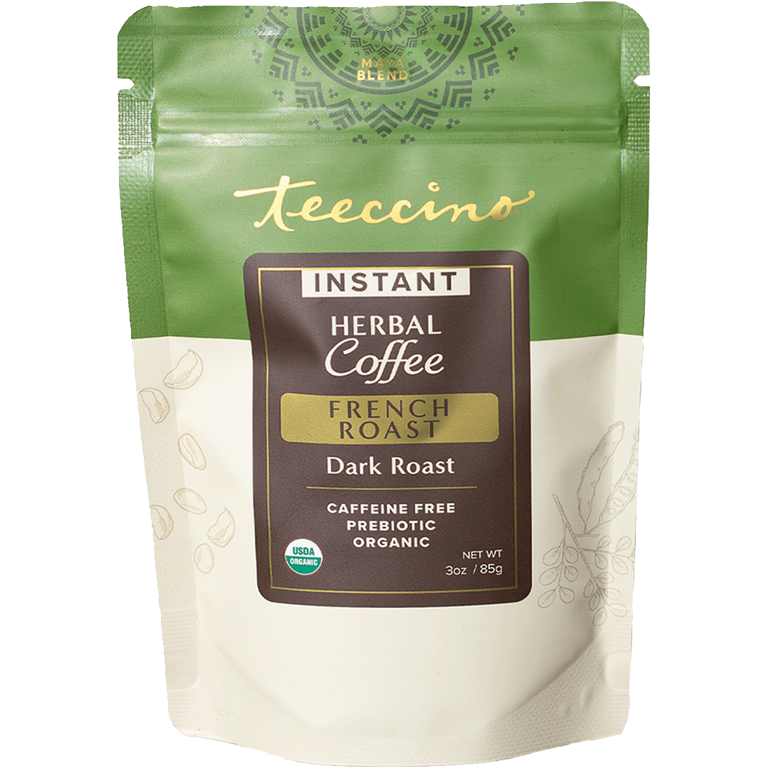 Café de hierbas instantáneo de tueste francés