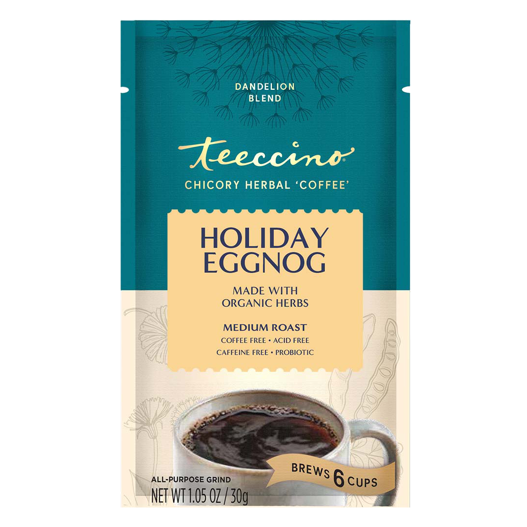 Herbal Coffee | Teeccino | Holiday Eggnog Herbal Coffee