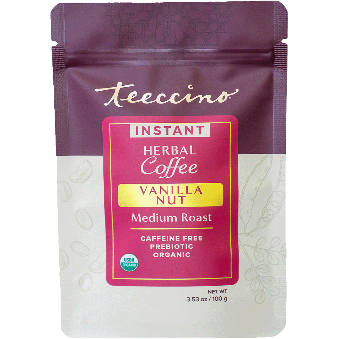 Café Herbal Instantáneo de Vainilla y Nuez