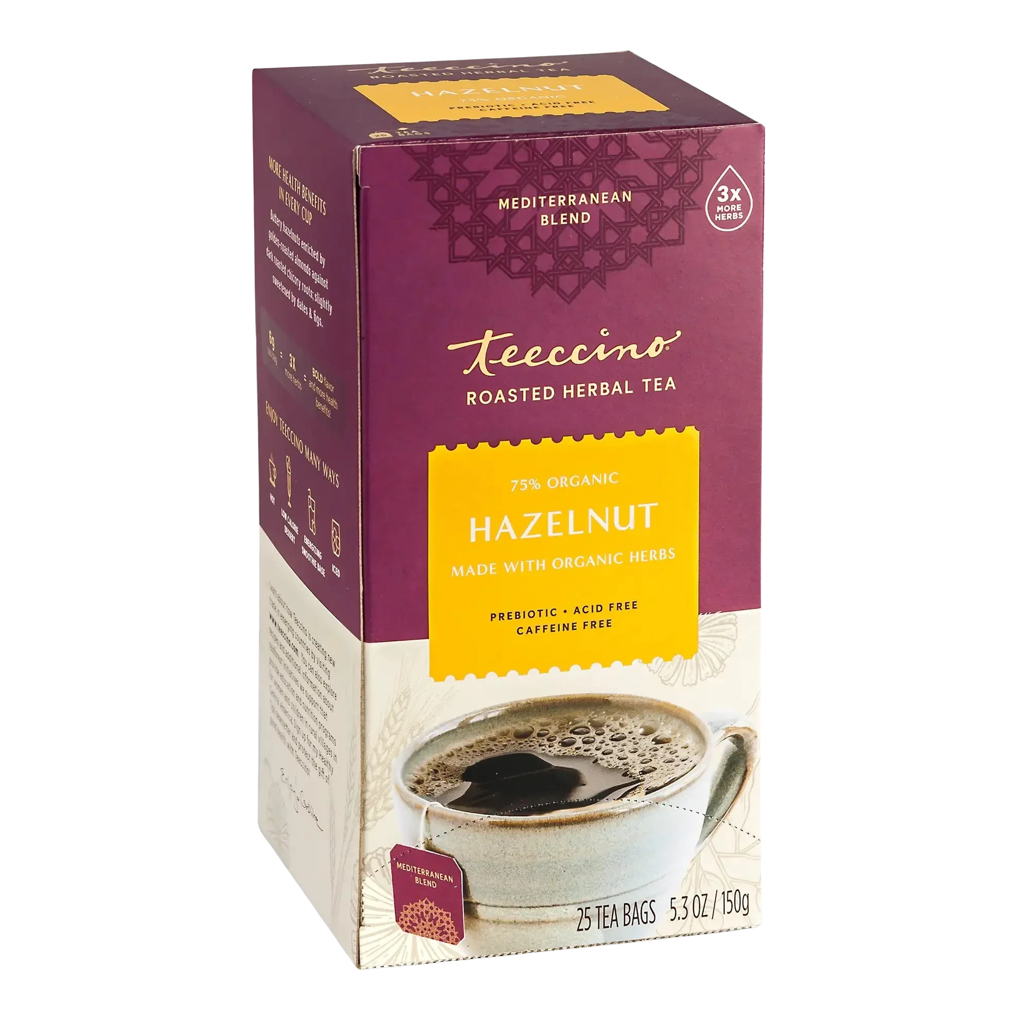 Té de hierbas tostado de avellana