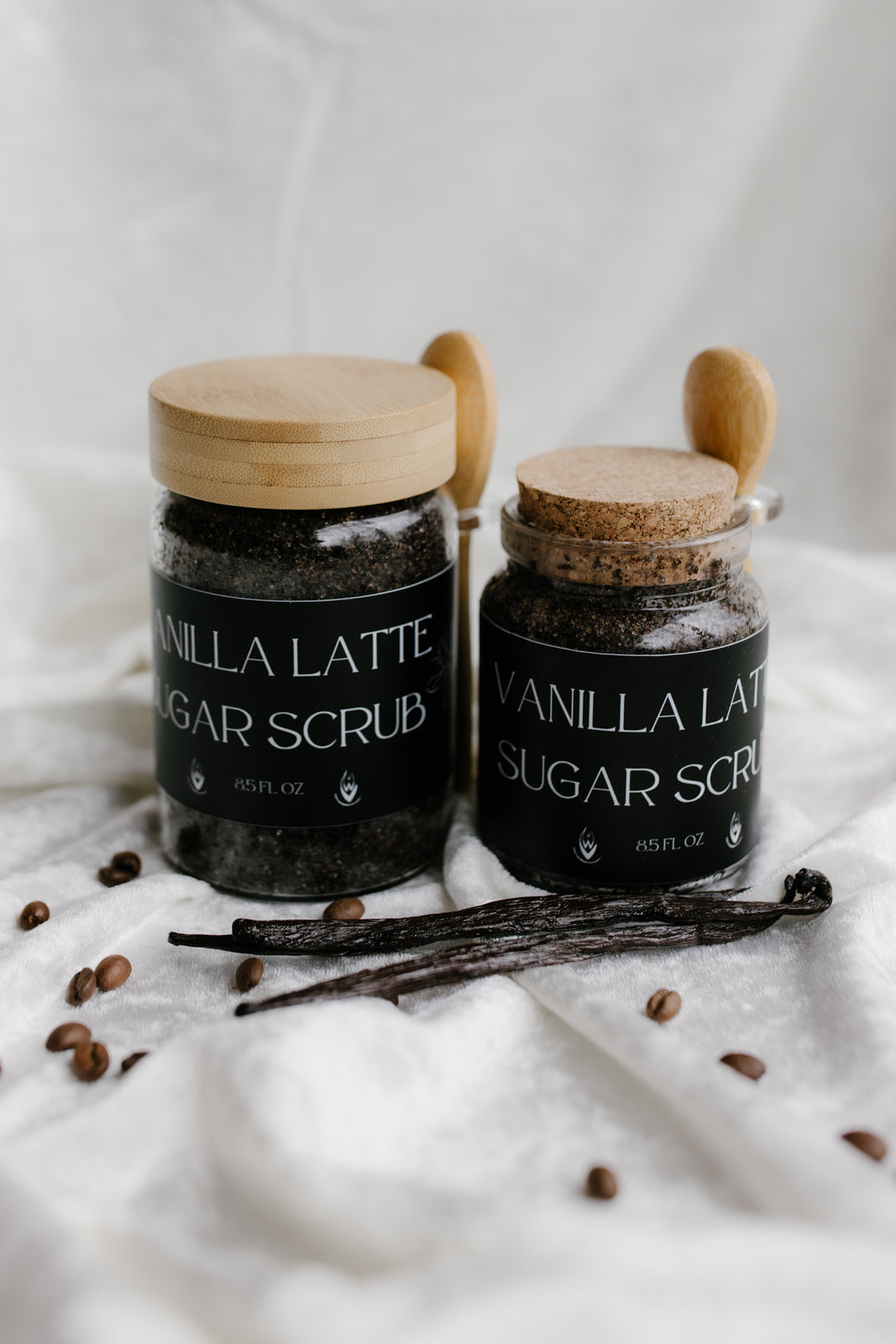 Exfoliante de Azúcar Vainilla Latte, 16 oz