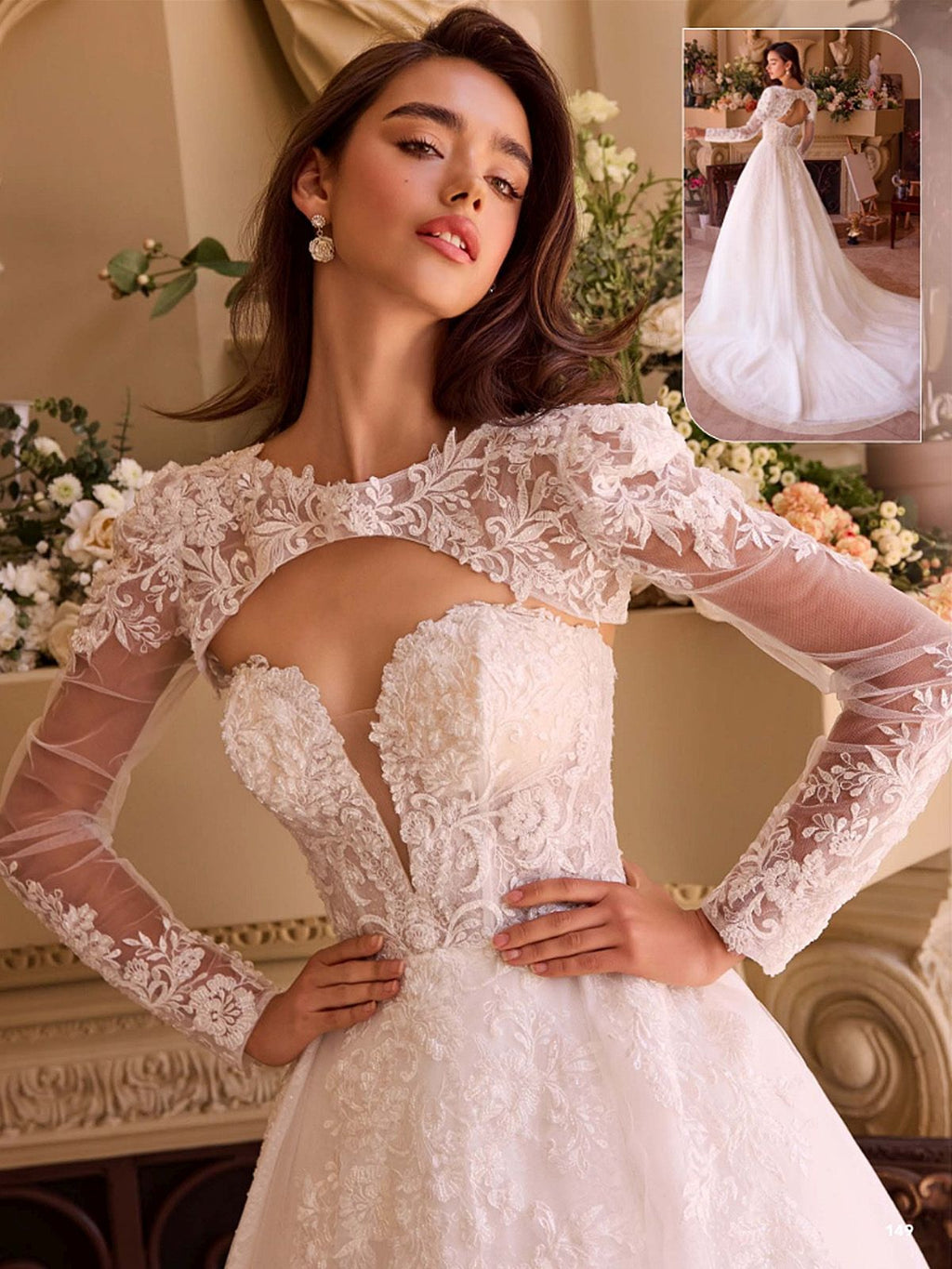 Wedding Dress | Andrea & Leo Wl037 Dress Strapless Wedding Ball