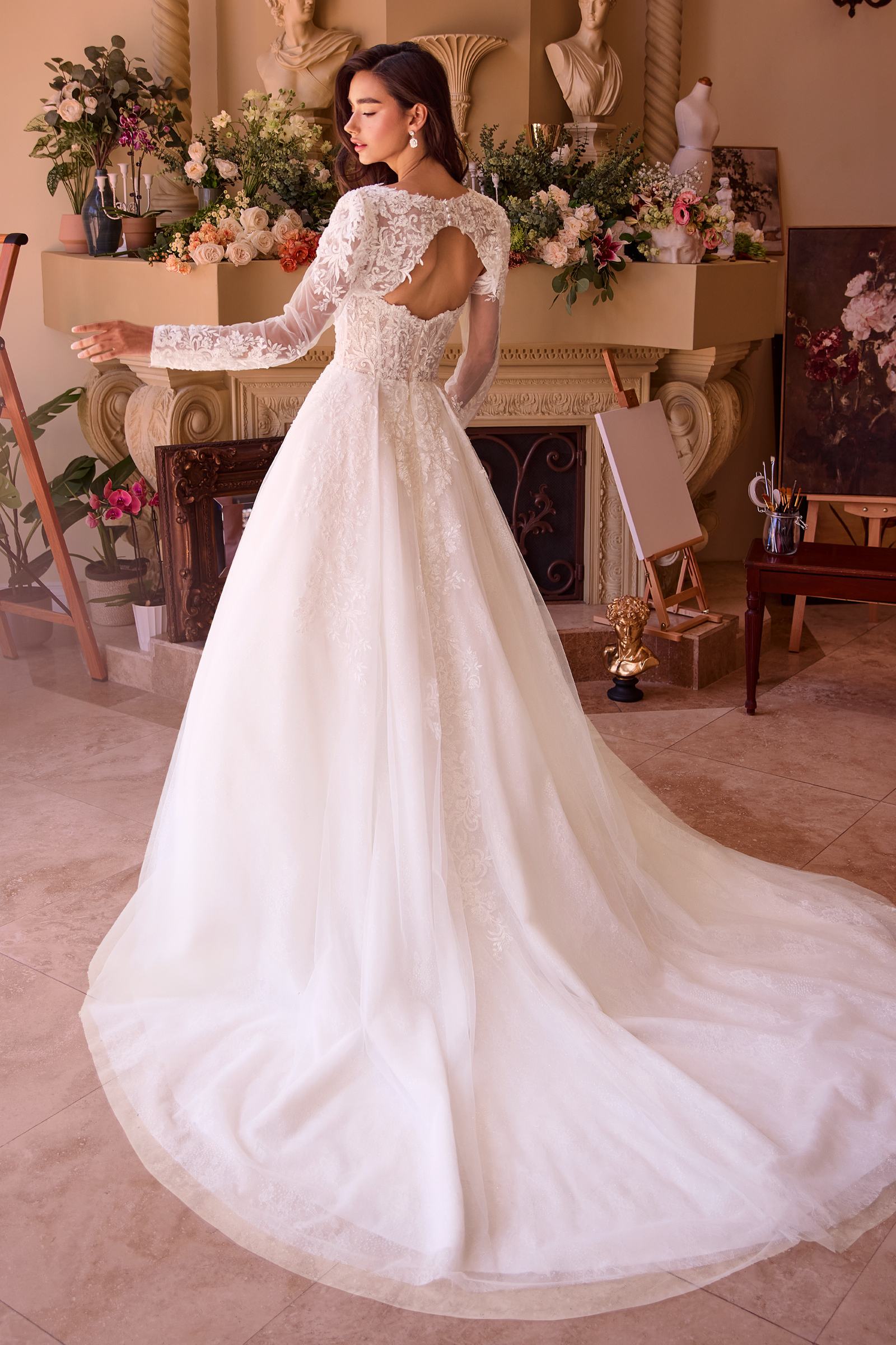 Wedding Dress | Andrea & Leo Wl037 Dress Strapless Wedding Ball