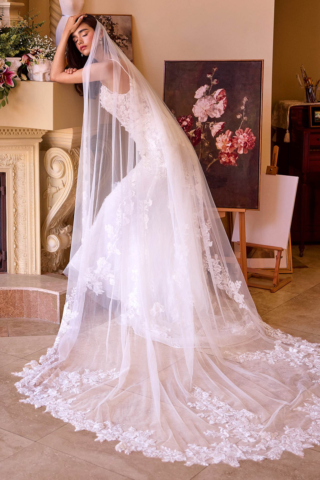 Wedding Dress | Andrea & Leo Wl053 Dress Fitted Lace Wedding