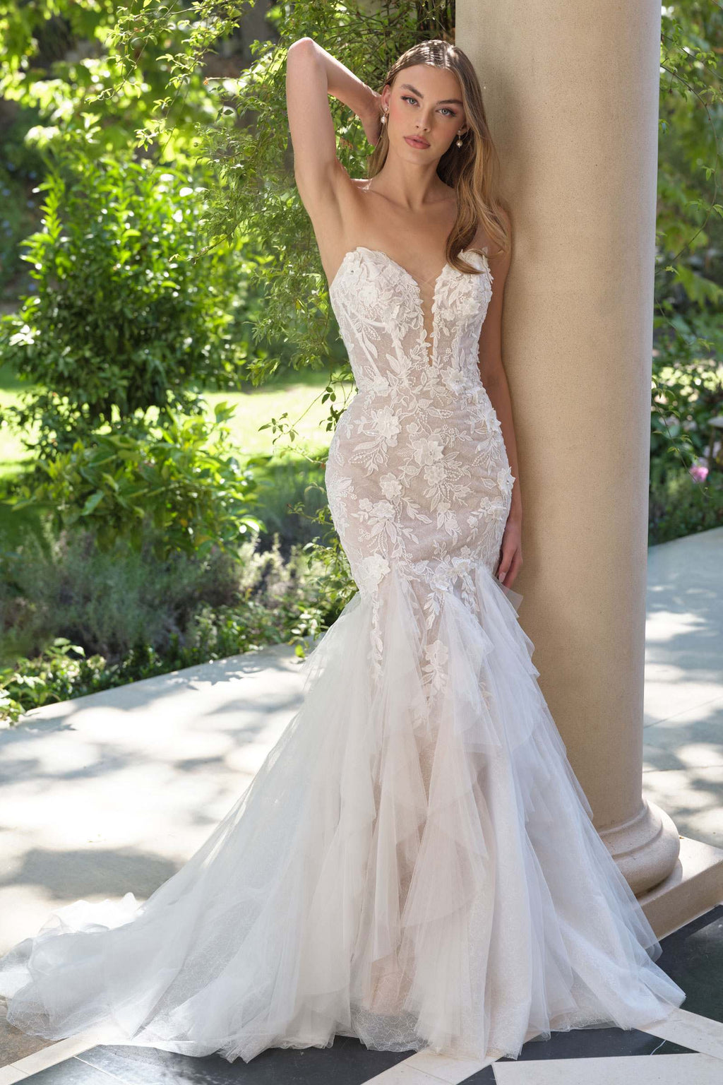 Wedding Dress | Andrea & Leo Wl062 Fit and Flare Strapless